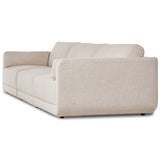 Toland 3 Piece Sectional, Palma Cream