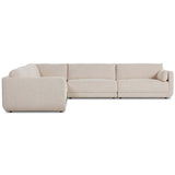 Toland 5 Piece Sectional, Palma Cream