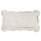 Tollo Lumbar Pillow, Natural/Ivory