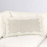 Tollo Lumbar Pillow, Natural/Ivory