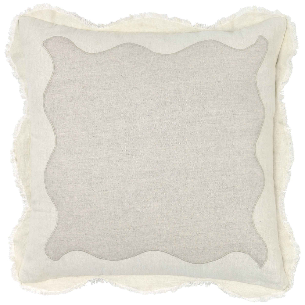 Tollo Pillow, Natural/Ivory