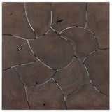 Tomlin Outdoor Bunching Table, Saddle Brown by Four Hands