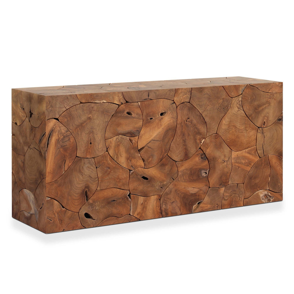 Tomlin Outdoor Console Table, Natural by Four Hands-Furniture - Accent Tables-High Fashion Home