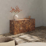Tomlin Outdoor Console Table, Natural by Four Hands-Furniture - Accent Tables-High Fashion Home