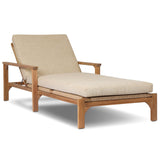 Topeka Outdoor Chaise, Ellor Beige by Four Hands-Furniture - Chair-High Fashion Home
