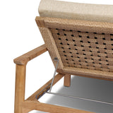Topeka Outdoor Chaise, Ellor Beige by Four Hands-Furniture - Chair-High Fashion Home