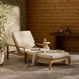 Topeka Outdoor Chaise, Ellor Beige by Four Hands-Furniture - Chair-High Fashion Home