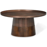 Topper Table, Antique Copper