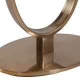 Tordin Floor Lamp, Antique Brass