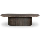 Tori Coffee Table, Brown Marble by Four Hands-Furniture - Accent Tables-High Fashion Home