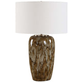 Torrence Table Lamp, Caramel Chocolate Cream