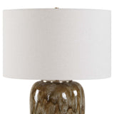 Torrence Table Lamp, Caramel Chocolate Cream