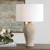 Torres Table Lamp, Gray-Lighting-High Fashion Home