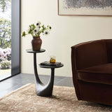 Torrid End Table, Distressed Bronze by Four Hands-Furniture - Accent Tables-High Fashion Home