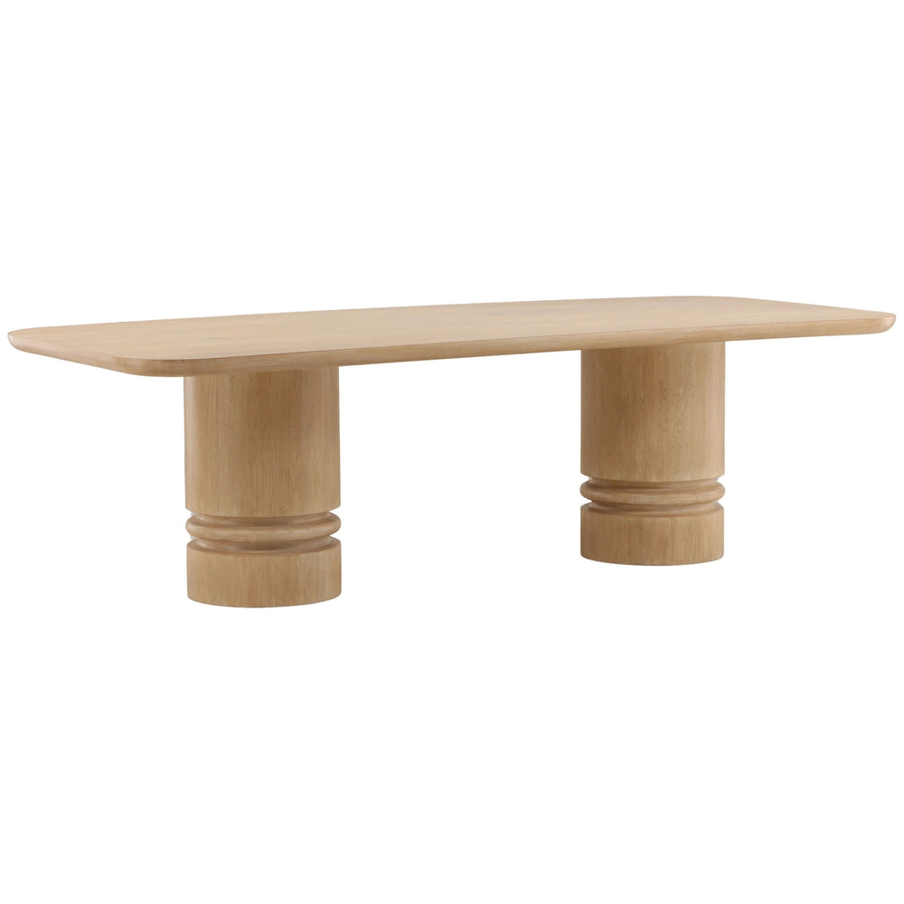 Torrin Dining Table, Light Natural-Furniture - Dining-High Fashion Home