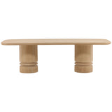 Torrin Dining Table, Light Natural-Furniture - Dining-High Fashion Home