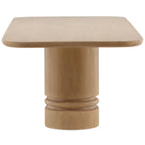 Torrin Dining Table, Light Natural-Furniture - Dining-High Fashion Home