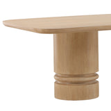 Torrin Dining Table, Light Natural-Furniture - Dining-High Fashion Home