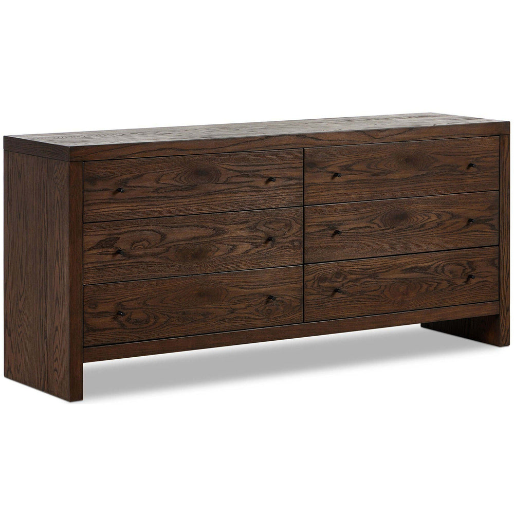 Torrington 6 Drawer Dresser, Umber