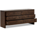 Torrington 6 Drawer Dresser, Umber