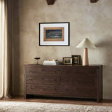 Torrington 6 Drawer Dresser, Umber