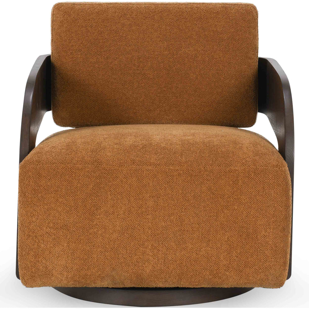 Toscana Swivel Chair, Amber-Furniture - Chairs-High Fashion Home