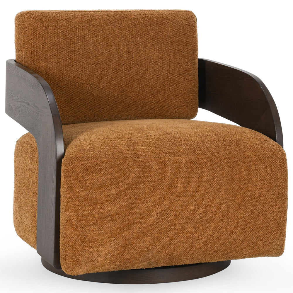 Toscana Swivel Chair, Amber