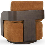 Toscana Swivel Chair, Amber-Furniture - Chairs-High Fashion Home