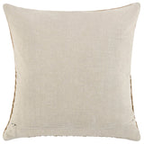 Tolcano Leather Pillow, Chestnut Brown-Accessories-High Fashion Home