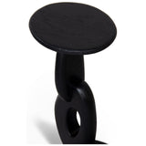 Totem Drink Table, Charcoal