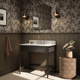 Toulouse Washstand, Satin Black by Four Hands-Furniture-High Fashion Home