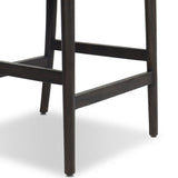 Tova Counter Stool, Distressed Black by Amber Lewis x Four Hands-Furniture - Dining-High Fashion Home