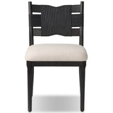 Tova Dining Chair, Distressed Black by Amber Lewis x Four Hands, Set of 2-Furniture - Dining-High Fashion Home