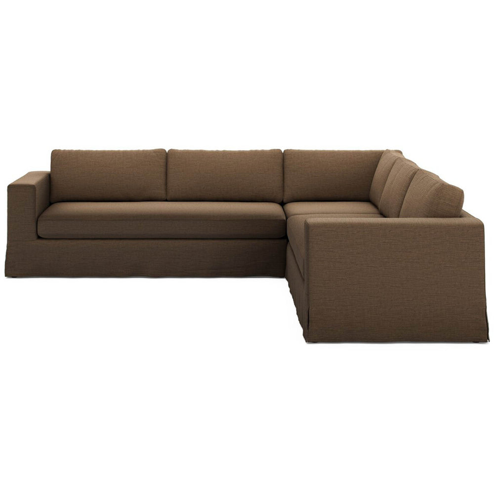 Tovana 3 Piece Sectional, Nomad Mushroom by Four Hands