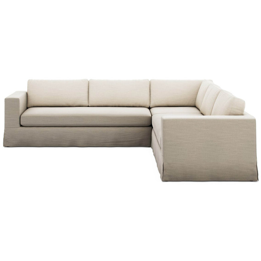 Tovana 3 Piece Sectional, Savoy Parchment by Four Hands