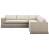 Tovana 3 Piece Sectional, Savoy Parchment by Four Hands