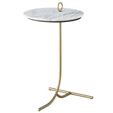 Tranquility Table, Soft Gold-Furniture - Accent Tables-High Fashion Home