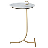 Tranquility Table, Soft Gold-Furniture - Accent Tables-High Fashion Home