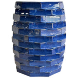 Trax Outdoor Side Table, Azul Blue