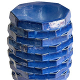 Trax Outdoor Side Table, Azul Blue