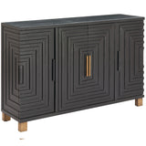 Trazo Cabinet, Black