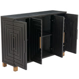 Trazo Cabinet, Black