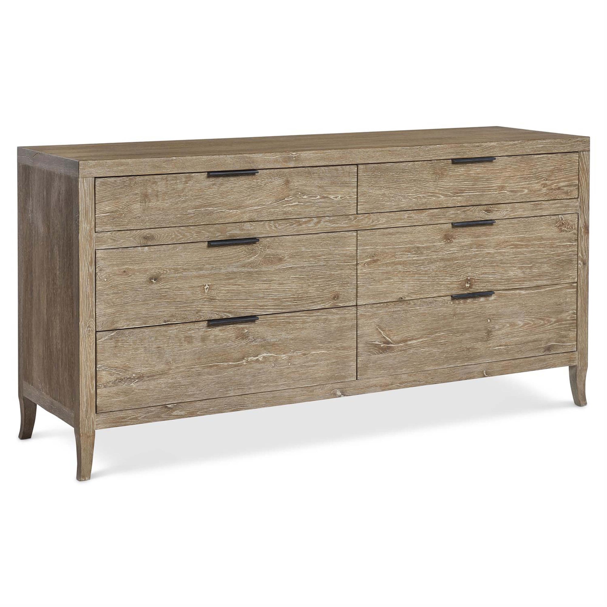 modern traditional dresser Tall Modern Dresser in Walnut - Solid Wood