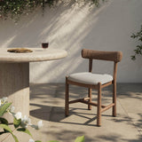 Tribeca Outdoor Dining Chair, Ellor Beige, Set of 2 by Four Hands-Furniture - Outdoor-High Fashion Home