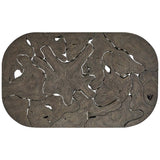 Trinidad Outdoor Cocktail Table, Smoked Truffle-Furniture - Accent Tables-High Fashion Home