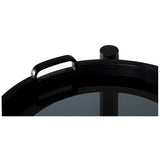 Trio Round Bar Cart, Charcoal