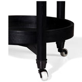 Trio Round Bar Cart, Charcoal