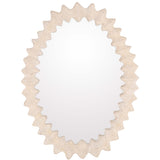 Trishelle Mirror, White Wash