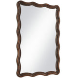 Tristan Mirror, Antique Bronze