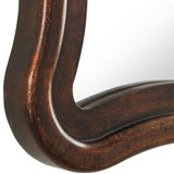 Tristan Mirror, Antique Bronze